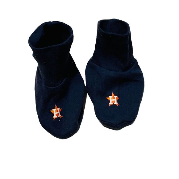 10/$25🦋 Houston Astros Bootie Socks - Picture 1 of 8